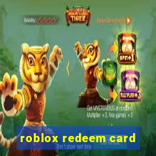 roblox redeem card